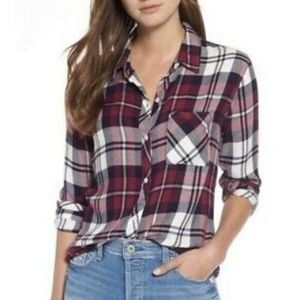 Rails Cropped Flannel